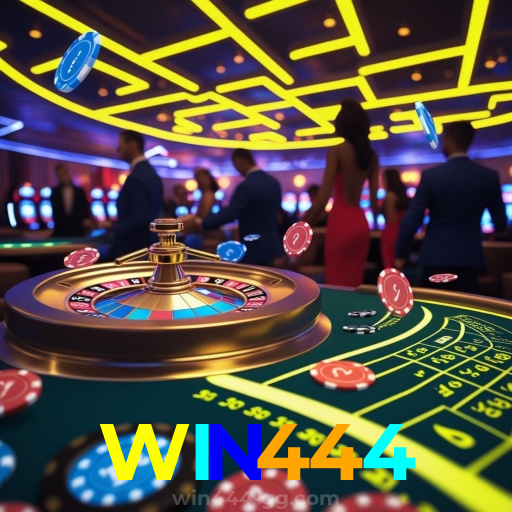 WIN444: Jogos de Mesa ao Vivo - Imersão Total, Slots - Grandes Prêmios, Roleta - Altas Chances