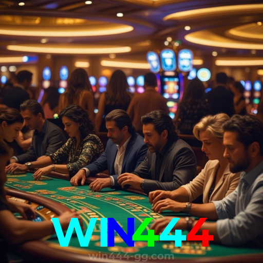 WIN444: baccarat, roleta e blackjack ao vivo